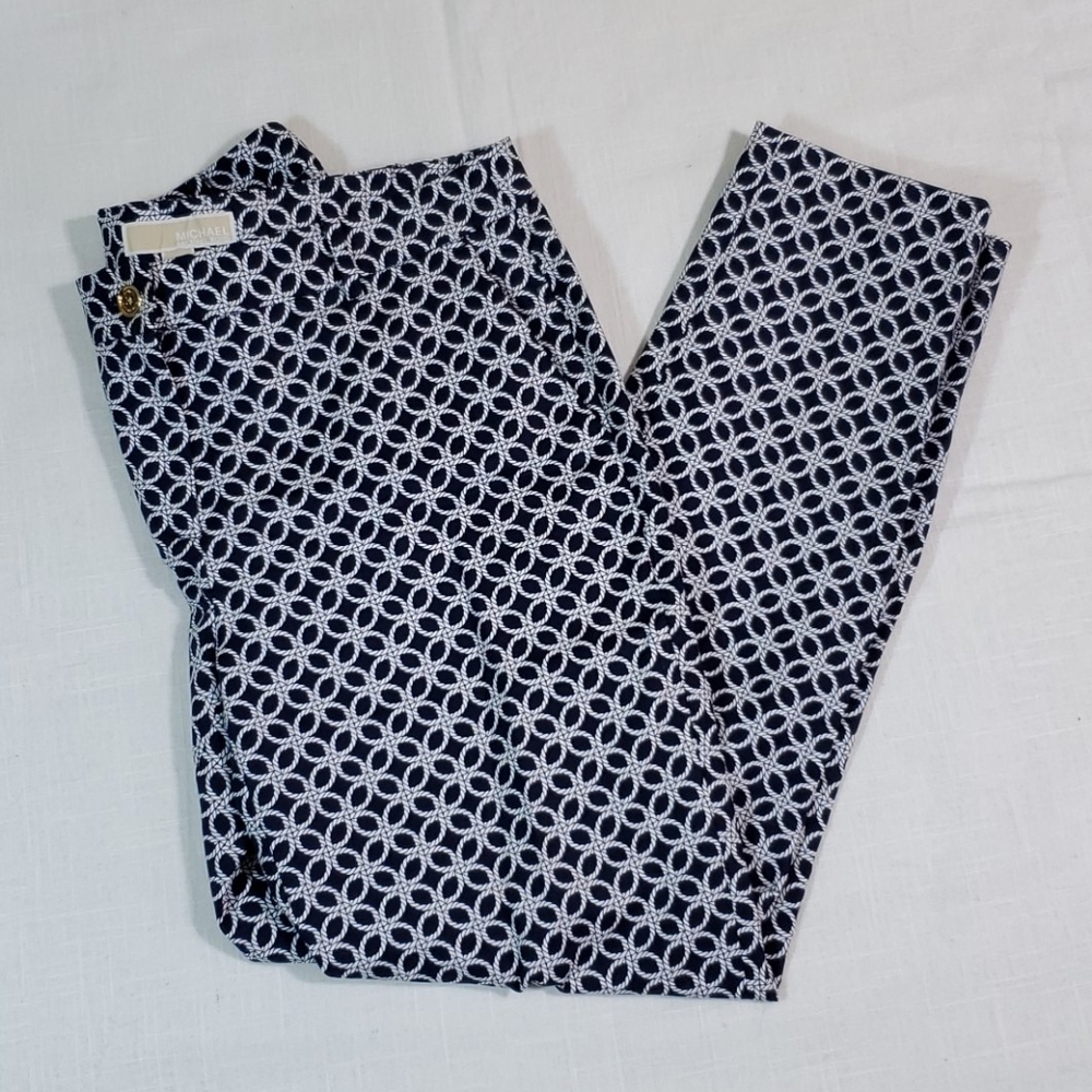 Michael Kors navy cropped pants, NWOT